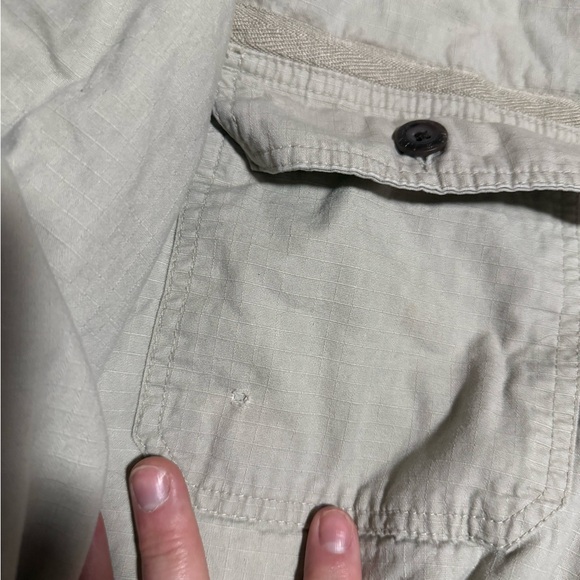 Levi's Light Cream Shirt Jacket - Picture 4 of 5